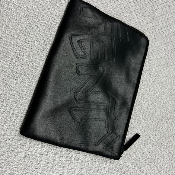 Fenty Beauty Makeup Bag Half Zip Clutch Pouch Designer Neoprene Logo - Picture 5 of 7